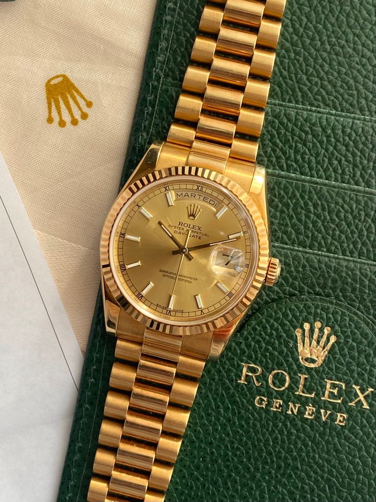 Gold Rolex DayDate